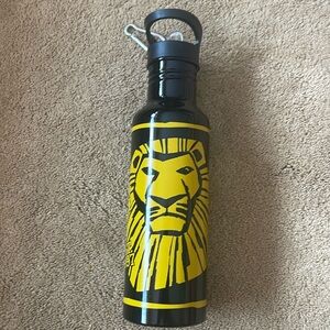 Disney The Lion King New York Broadway Musical Exclusive Metal Drinking Bottle